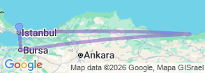 Tour route map