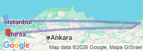 Tour route map