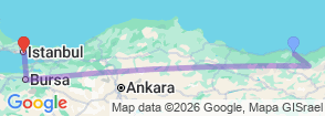 Tour route map