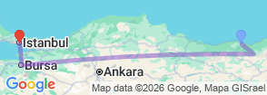 Tour route map
