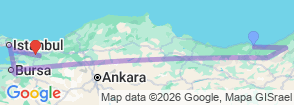 Tour route map