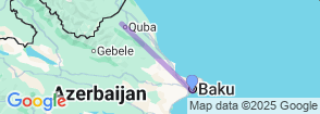 Tour route map