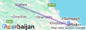 Tour route map