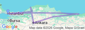 Tour route map