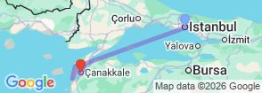 Tour route map