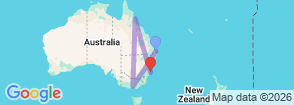 Tour route map