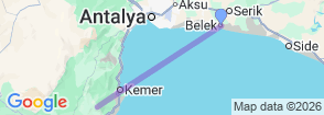 Tour route map