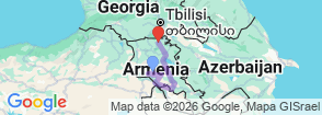 Tour route map