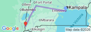 Tour route map