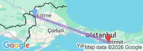 Tour route map