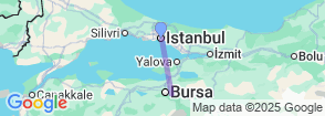 Tour route map