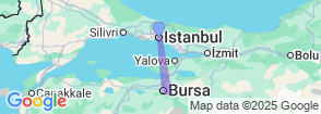 Tour route map