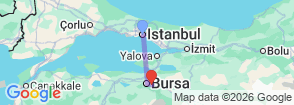 Tour route map