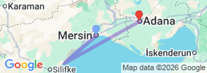 Tour route map