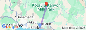 Tour route map