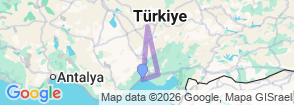 Tour route map