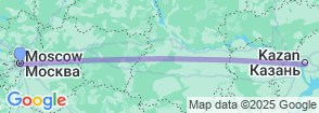 Tour route map