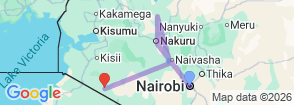 Tour route map