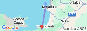 Tour route map