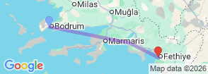 Tour route map