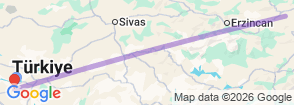 Tour route map