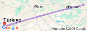 Tour route map