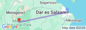 Tour route map