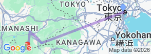 Tour route map