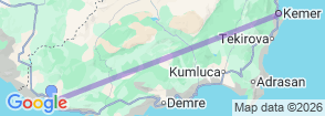 Tour route map