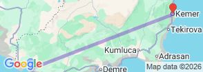 Tour route map