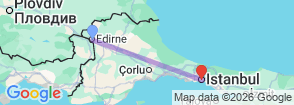 Tour route map