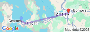 Tour route map