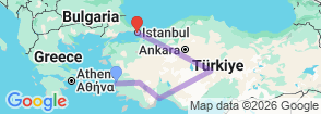 Tour route map