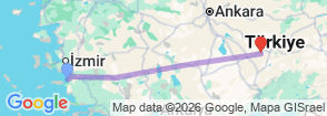 Tour route map