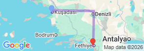 Tour route map