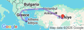 Tour route map