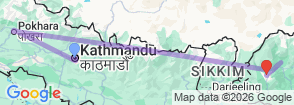 Tour route map