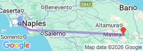 Tour route map