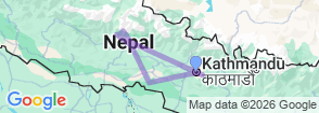Tour route map