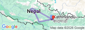 Tour route map