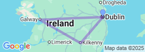 Tour route map