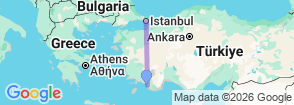 Tour route map