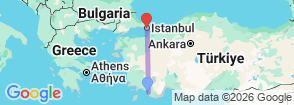 Tour route map
