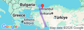 Tour route map
