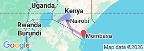 Tour route map