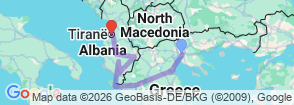Tour route map