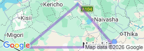 Tour route map