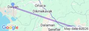 Tour route map