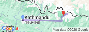 Tour route map