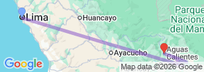 Tour route map